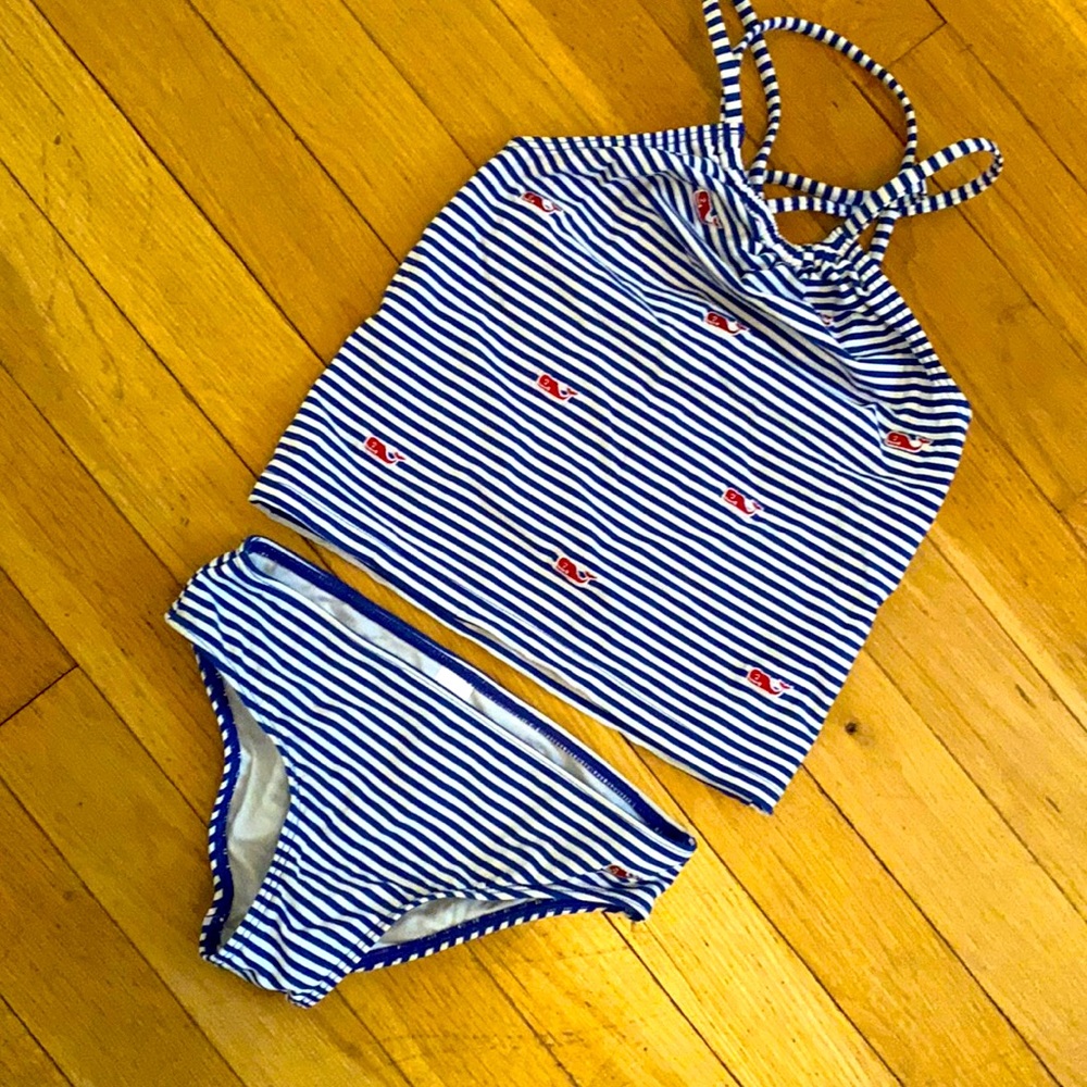 Vineyard vine two piece bathing suit EUC